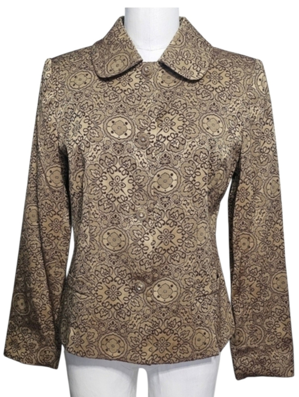 Oscar De La Renta Vintage Old Money Jacket Sz 10